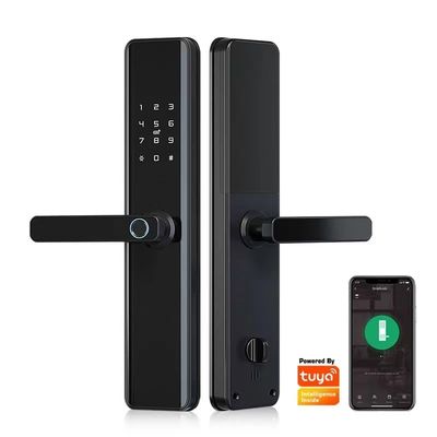 QLEUNG S818 Smart Wifi Door Lock with Fingerprint Password Card Access