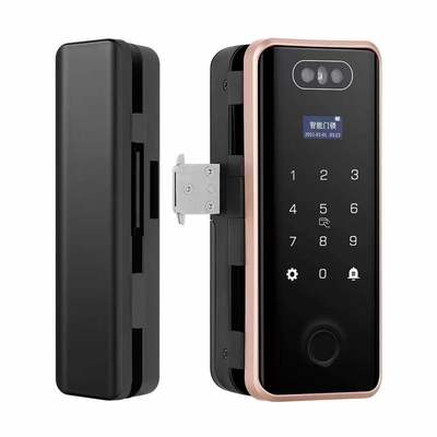 Tuya Smart App Face ID Biometric Fingerprint Smart Digital Door Lock with Password and Card Entry