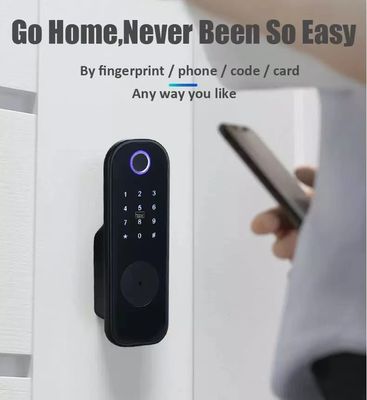 Grade C Lock Cylinder Smart Door Lock with 2 Years Warranty and 30-90mm Door Thickness