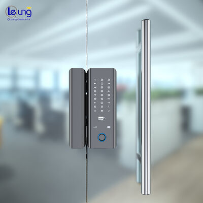 Tuya Smart Door Lock for Glass Doors with Easy Installation Fingerprint Unlock and APP Remote Control