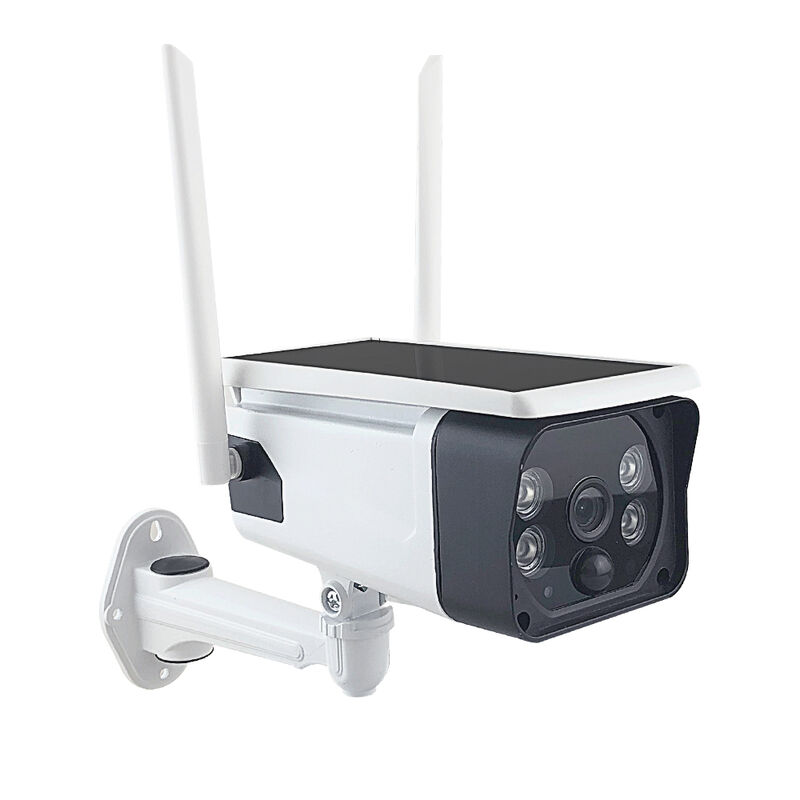 High Security Camera H.265 IP67 Waterproof Two-way Audio NIGHT VISION Waterproof Wifi Tuya Solar Camera