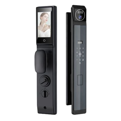 Bezpieczny Smart Lock Intercom 3D Face Automatic Door Lock For Apartment