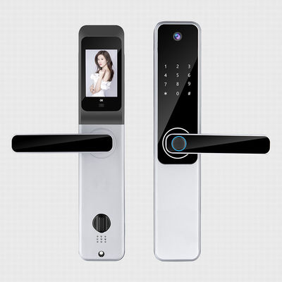 Aluminiowy Tuya Smart Fingerprint Lock Czarny Pokój Hotelowy Elektroniczne zamki drzwi