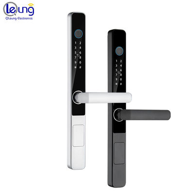 IP65 Smart Door Lock Tempered Glass Password Smart Lock Odcisk palca
