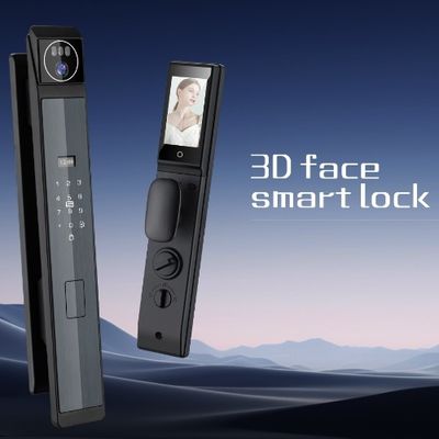 3D rozpoznawanie twarzy Smart Lock z połączeniami wideo i 4200mah akumulator