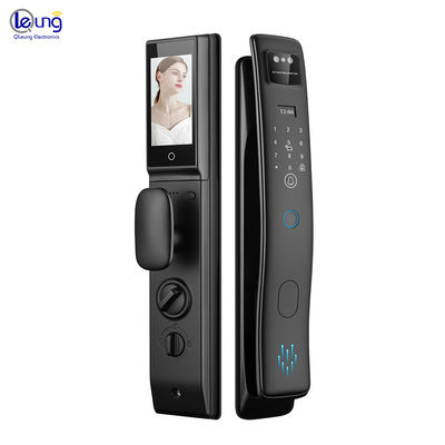 Automatyczna kamera rozpoznawania twarzy 3D Tuya Smart Lock z połączeniem wideo S958max Digital Door Lock