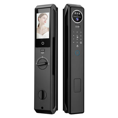 S959 3D odcisk palców twarzy Tuya Video Calling Smart Door Lock Keyless Automatic Card Access Wi-Fi Biometryczny Dom Hotel Lock