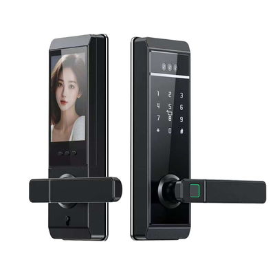 Qleung S810max Nowy Design Tuya Zamknięcie Drzwi Twarz Palmowy Odcisk Palca Hasło Karta Klucz Odblokowanie Tuya Remote Controll Smart Home Door Lock
