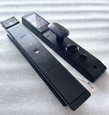 Inteligentny zamek Tuya z rozpoznawaniem twarzy 3D i wyświetlaczem LCD z odciskiem dłoni. Zabezpieczenie przed otwieraniem bezkluczykowym