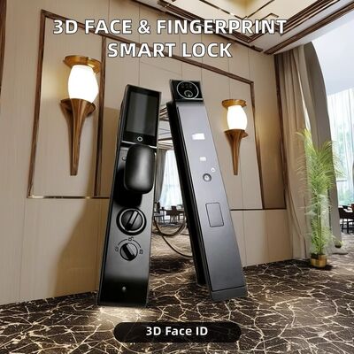 S940MAX Tuya Smart Door Lock z 3D rozpoznawaniem twarzy, wyświetlaczem LCD z odciskami dłoni i kamerą HD bez klucza
