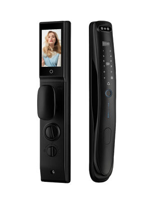 3D rozpoznawanie twarzy Odciski dłoni Odciski palców Zamki Tuya Aktywne połączenia wideo Hasło Karty IC Wifi Smart Door Lock