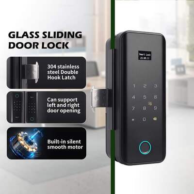 Tuya Smart App Face ID Biometryczny Odcisk Palca Smart Digital Door Lock Z Hasłem I Wpisem Karty